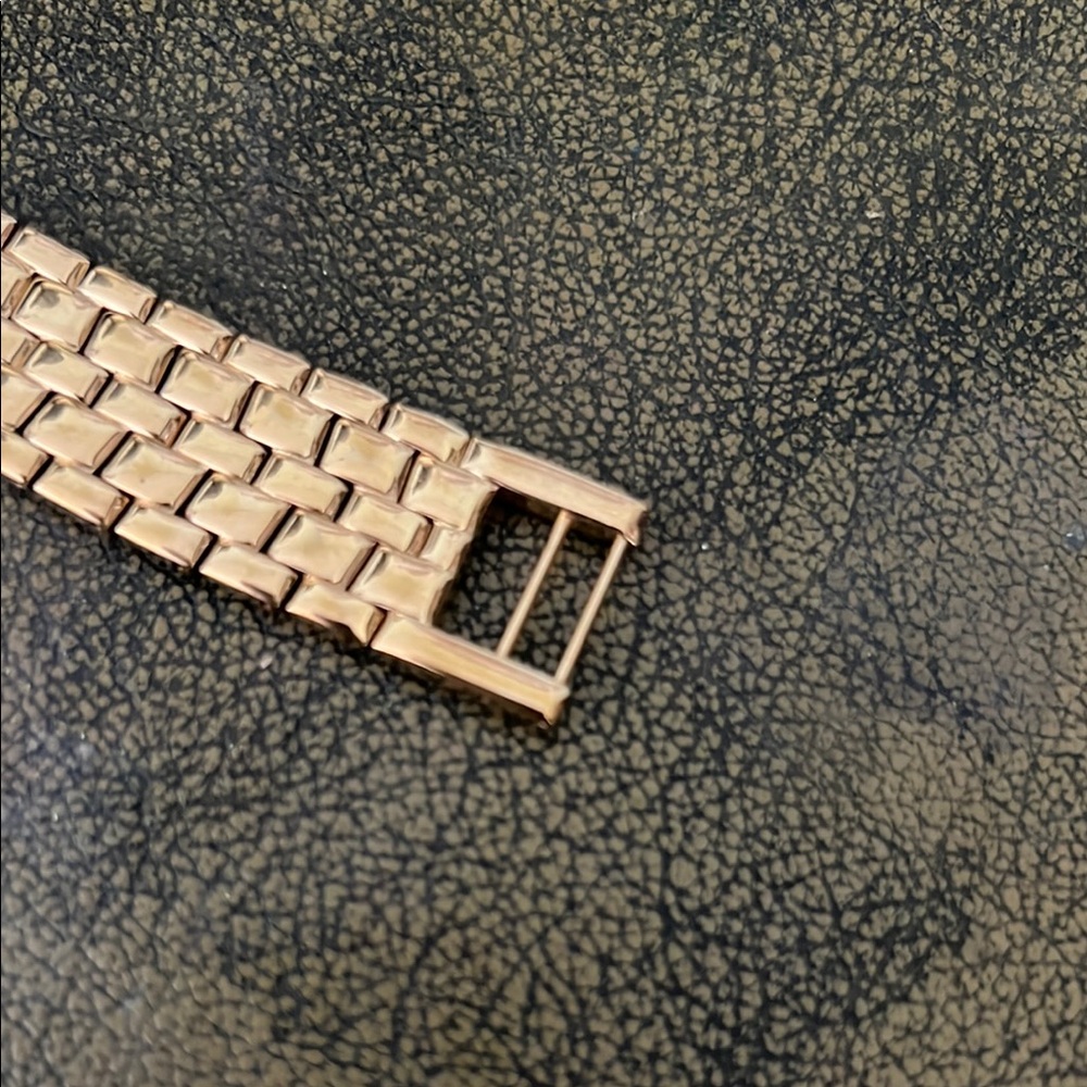 Bulova Gold-Tone Rectangular Watch - Picture 4 of 5